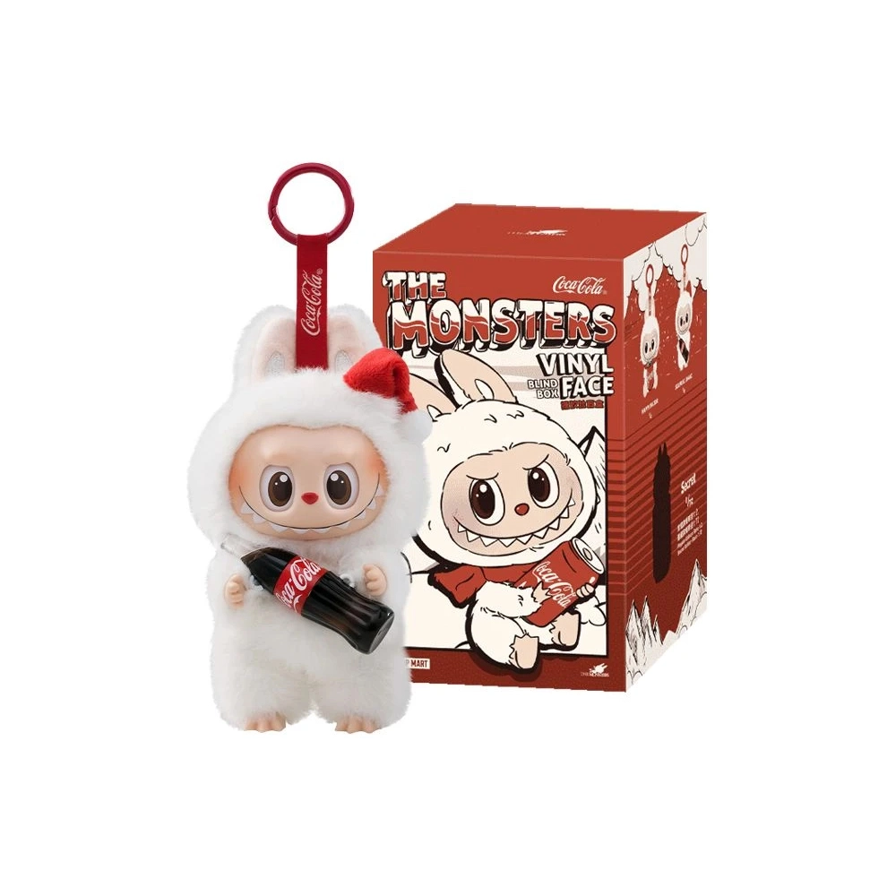 Levně Přívěsek na klíče Labubu THE MONSTERS Coca Cola Plush, Blind Box mix druhů