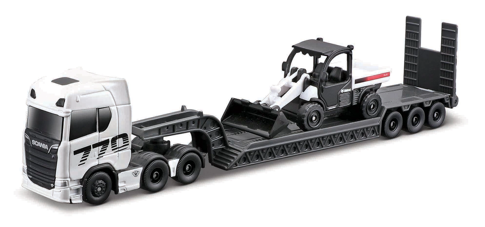 Levně Maisto Sada velkého tahače Scania 770S with Toolcat 5600 + Bucket