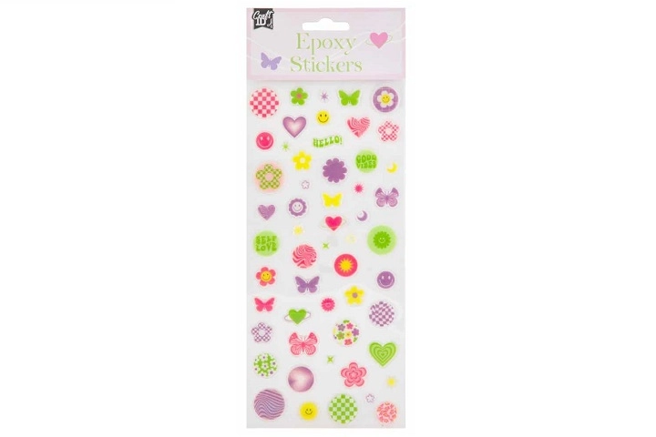 3D samolepky love 24 × 11 cm