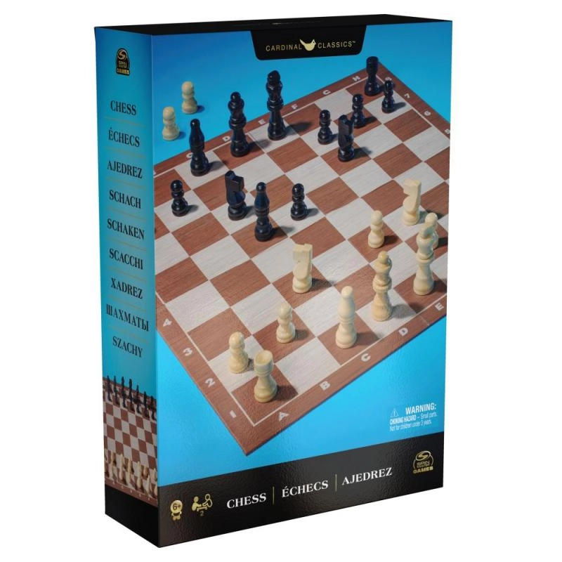 Levně Dřevěné šachy CLASSIC od Spin Master