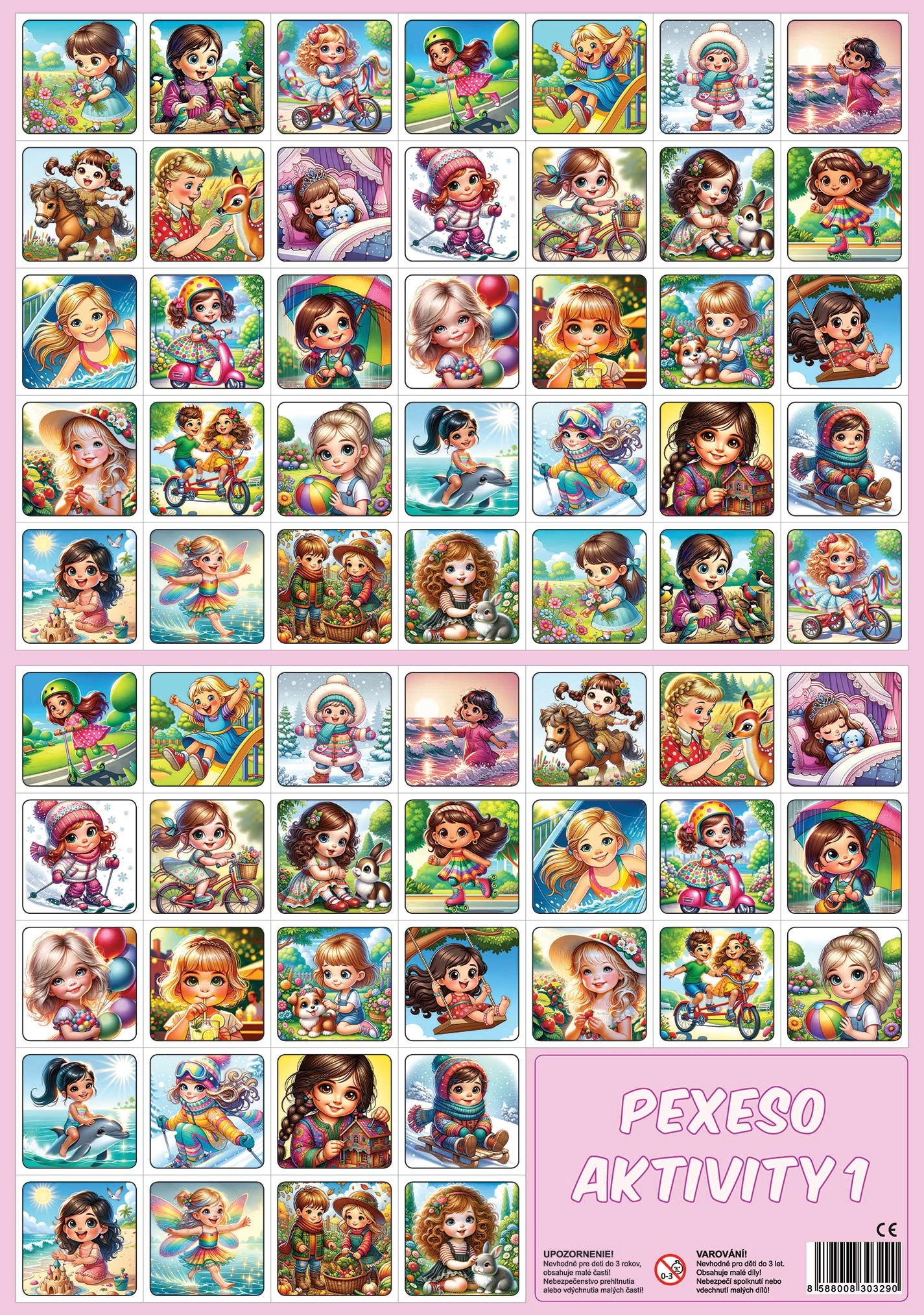 Pexeso pro děti Aktivity