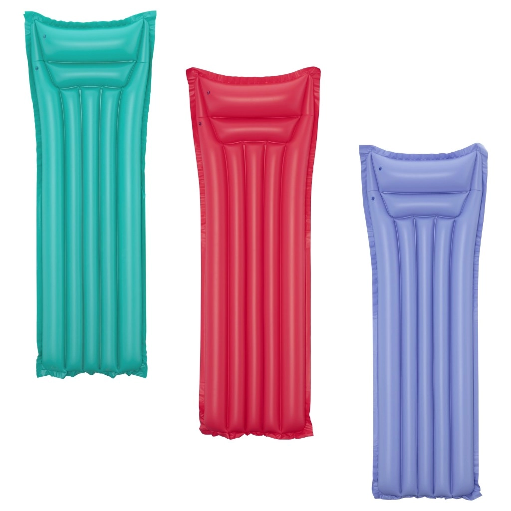 Nafukovací lehátko BESTWAY, červené 183 × 69 cm
