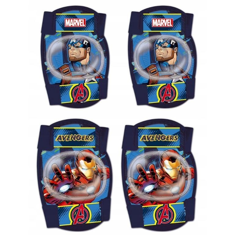 Sada chráničů kolen a loktů Avengers (4 ks)
