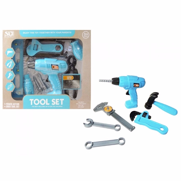 dětská kutilská sada – modrá