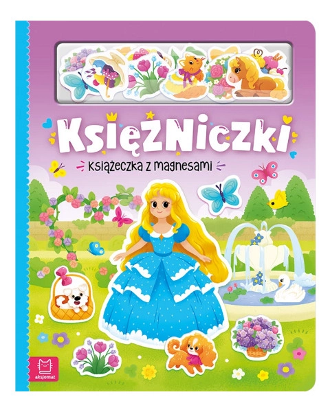 Princezny – magnetická knížka pro děti