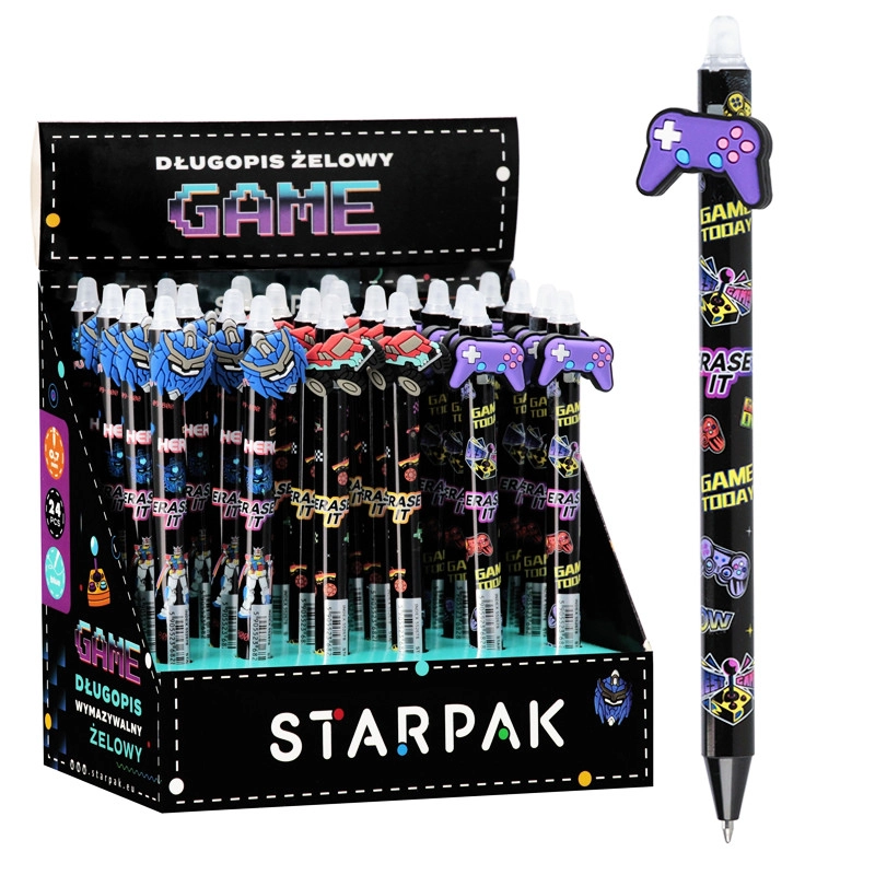 Zmazatelné pero Game - 1 kus