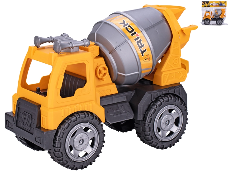 Plastový auto domíchávač betonu 30 cm s volným chodem