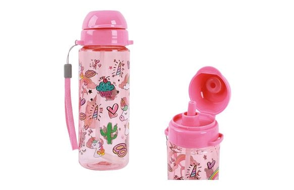 Láhev na vodu s jednorožci 400 ml