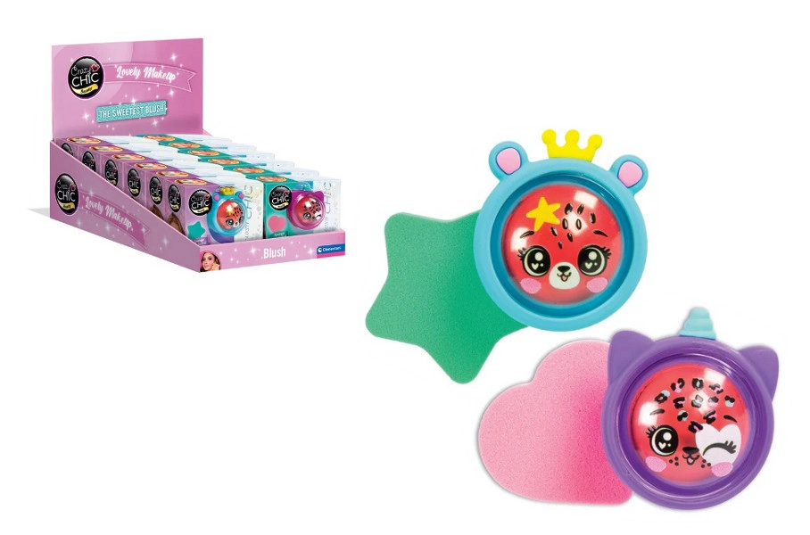 Crazy Chic krémová tvářenka s houbičkou