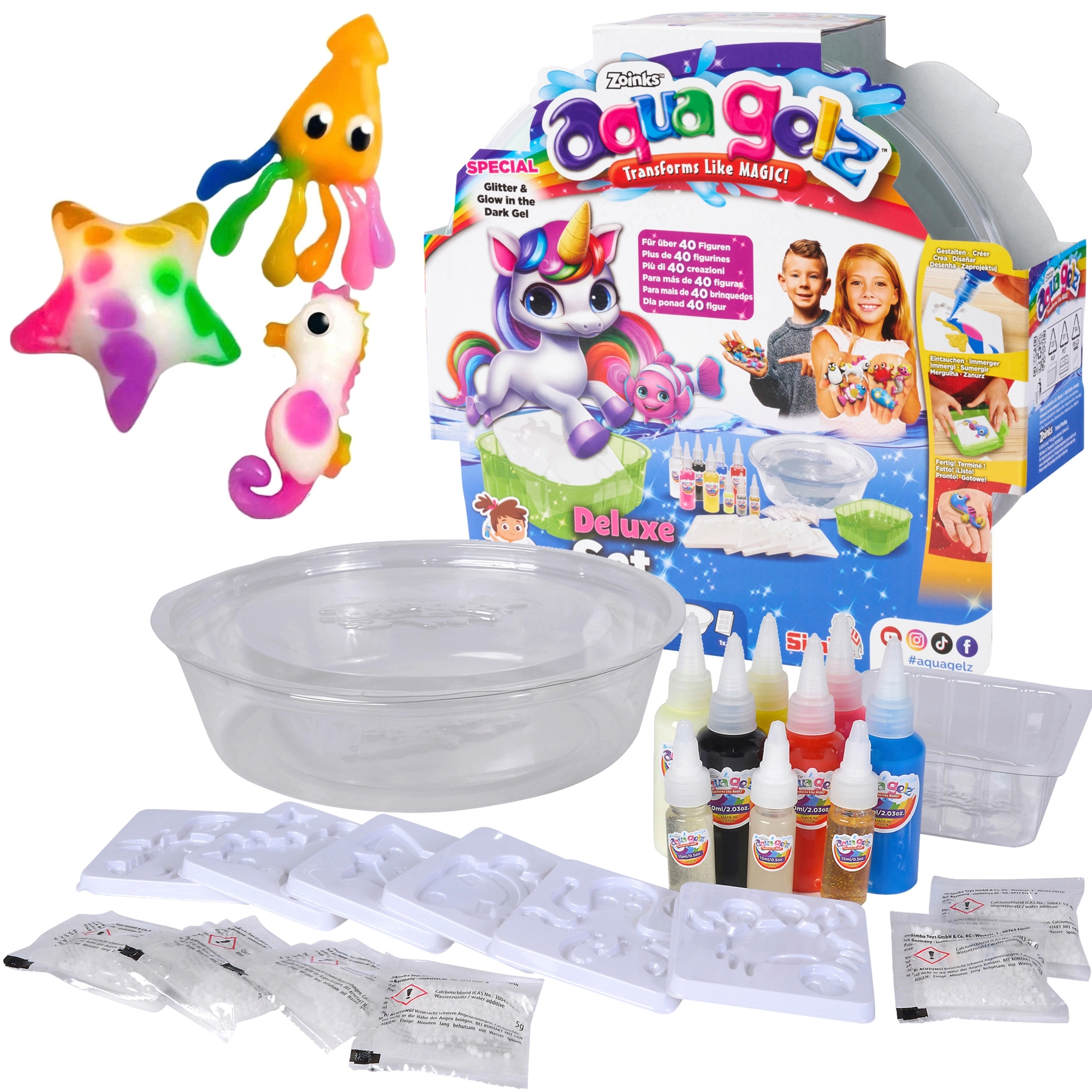 Simba Aqua Gelz deluxe kreativní sada