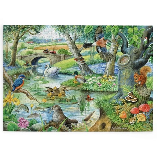 HOP Puzzle Příběhy od řeky 500 velkých dílků