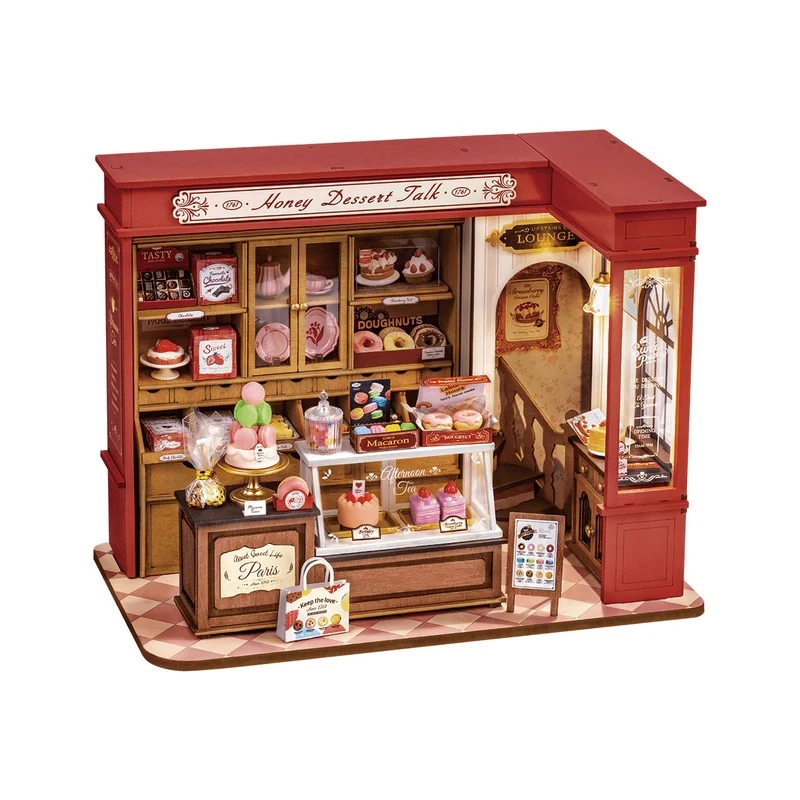 Rolife DIY 3D dřevěné puzzle Cukrárna