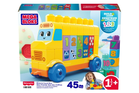 Mega Bloks zábavný autobus s počítáním