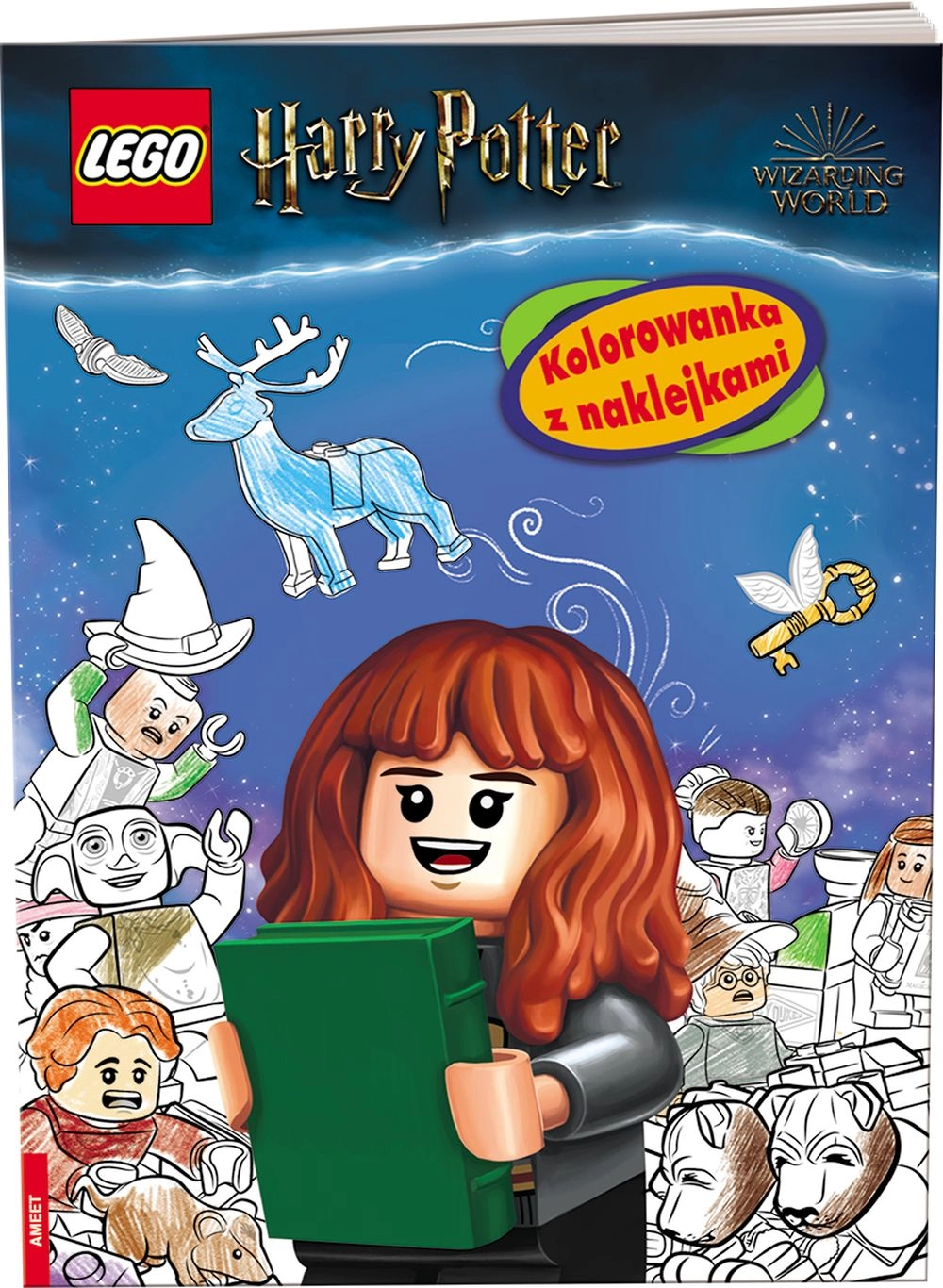 LEGO HARRY POTTER omalovánky se samolepkami