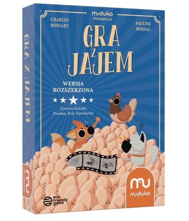 Muduko karetní párty hra s vejcem – rozšířená verze