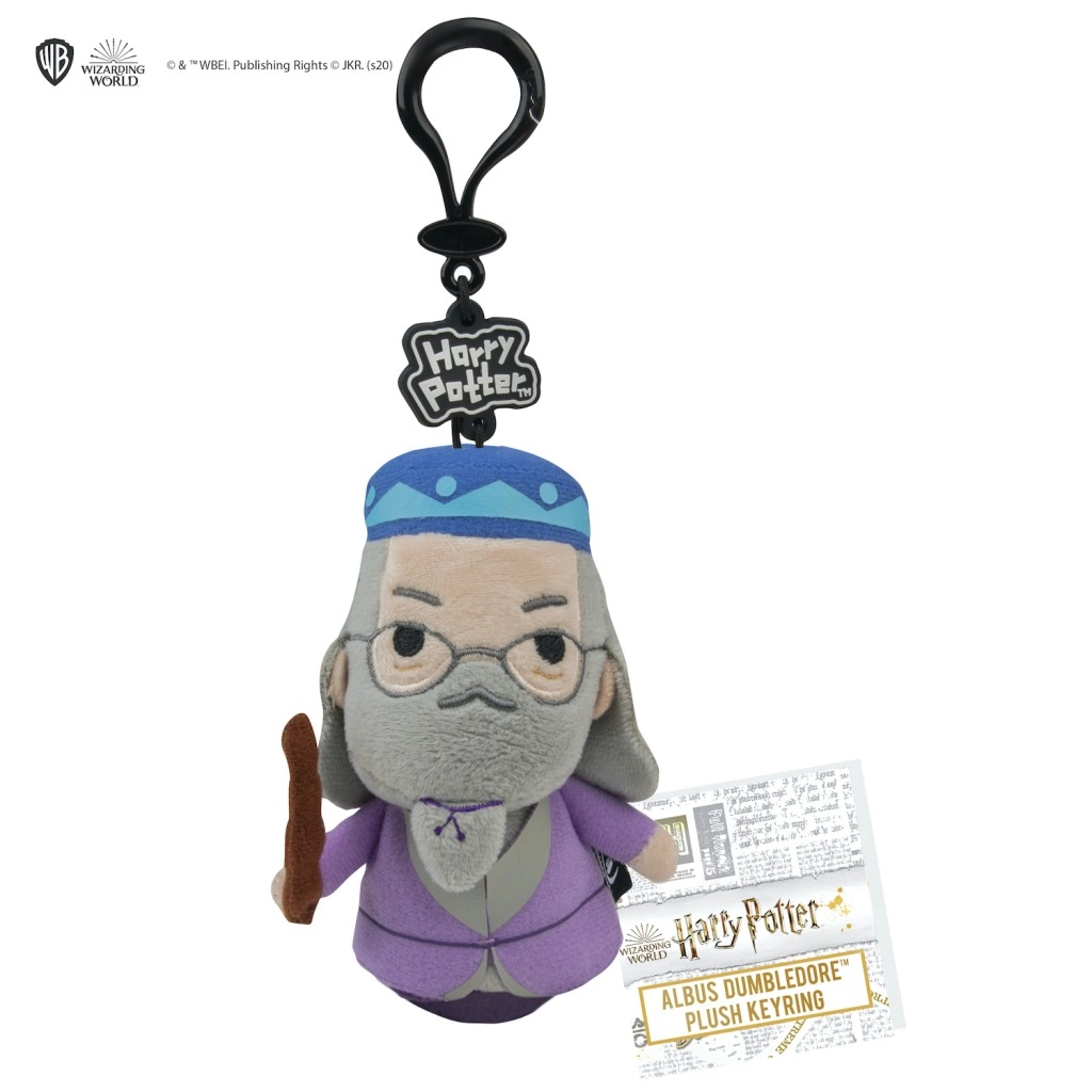Přívěsek na klíče Harry Potter Albus Brumbál 11 cm plyšová