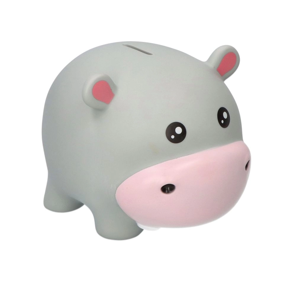 Velká pokladnička hrošík z PVC