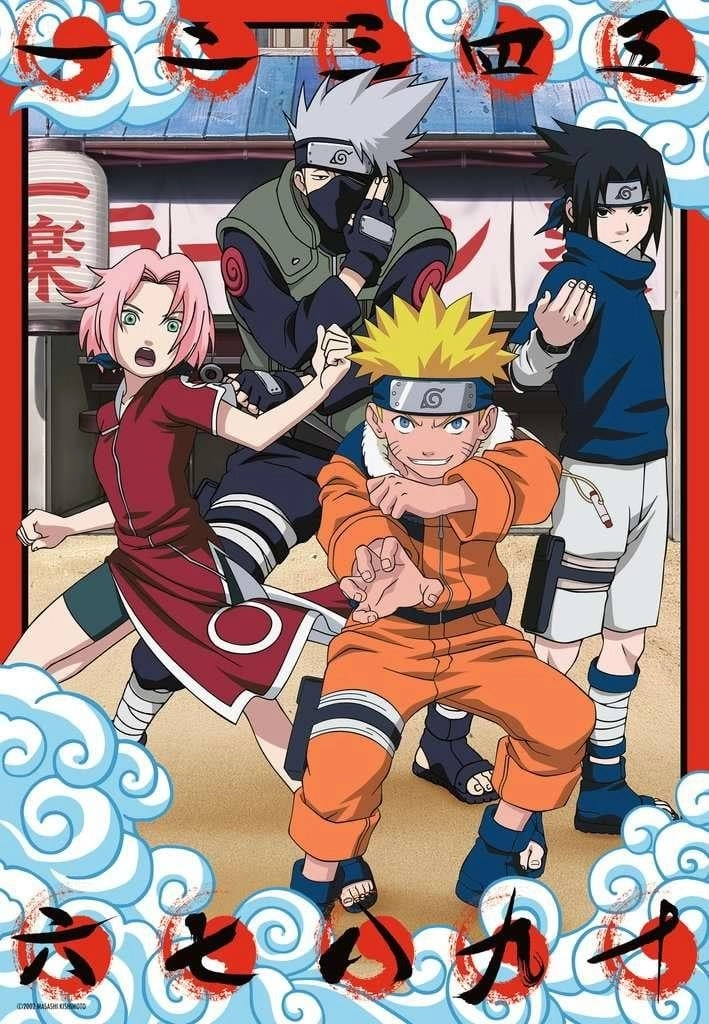 Ravensburger puzzle Naruto – Fandom kolekce, 300 dílků