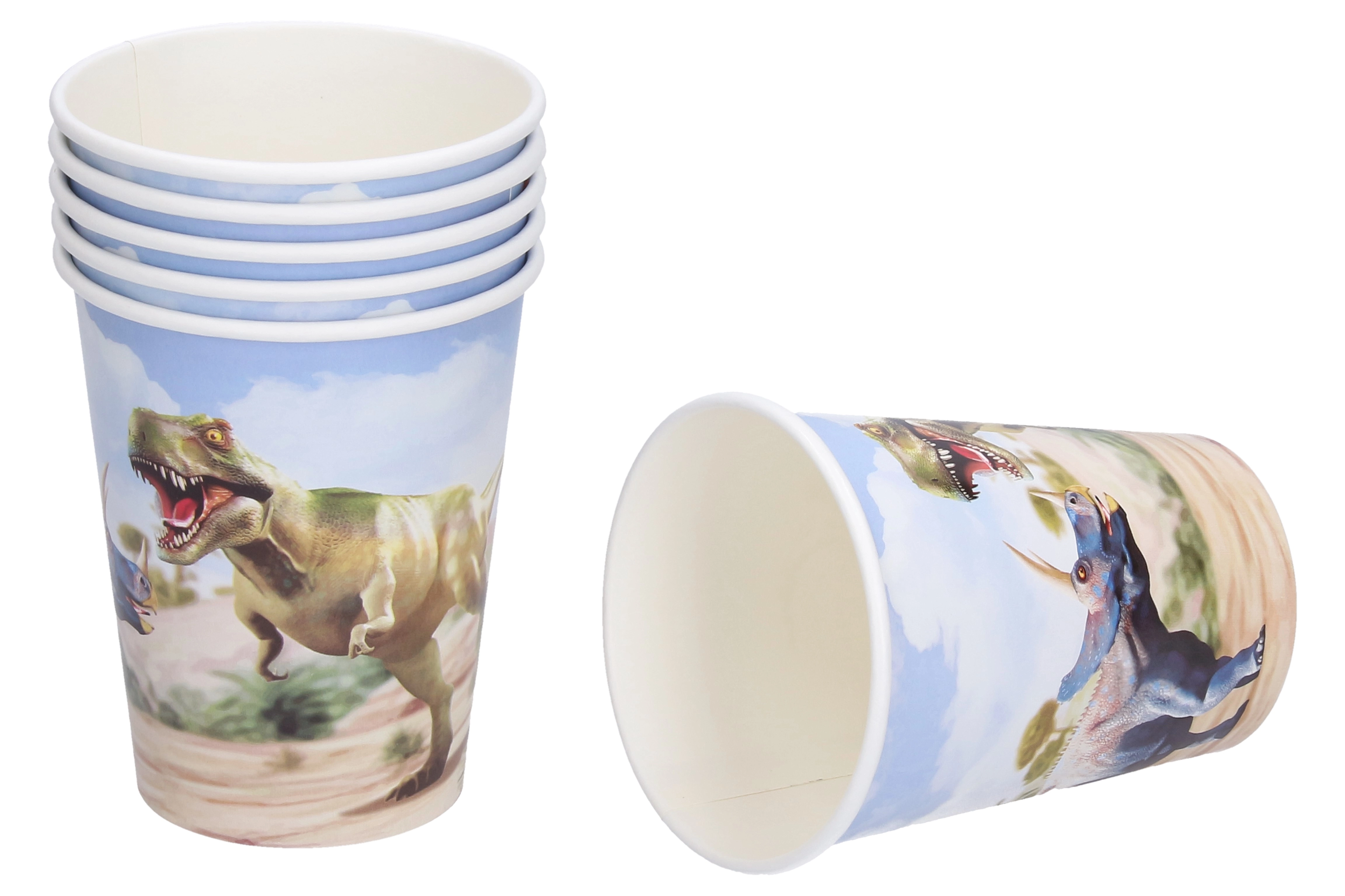 Levně Wiky Párty kelímky 250ml Dinosauři