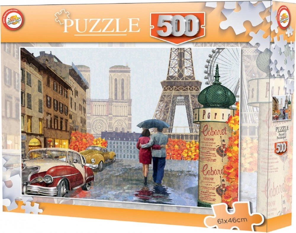Puzzle V Paříži 500 dílků