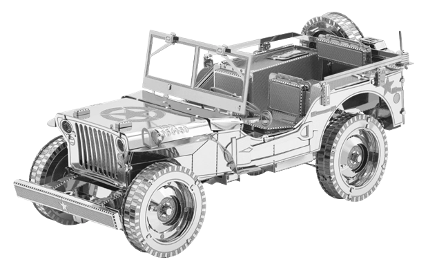 Metal Earth Ocelová stavebnice Willys Overland