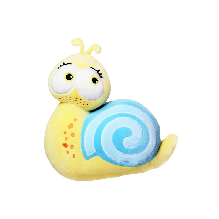 Plyšový polštářek slimáček