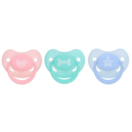 Silikonový dudlík CANPOL BABIES Pastels 18m+ anatomický