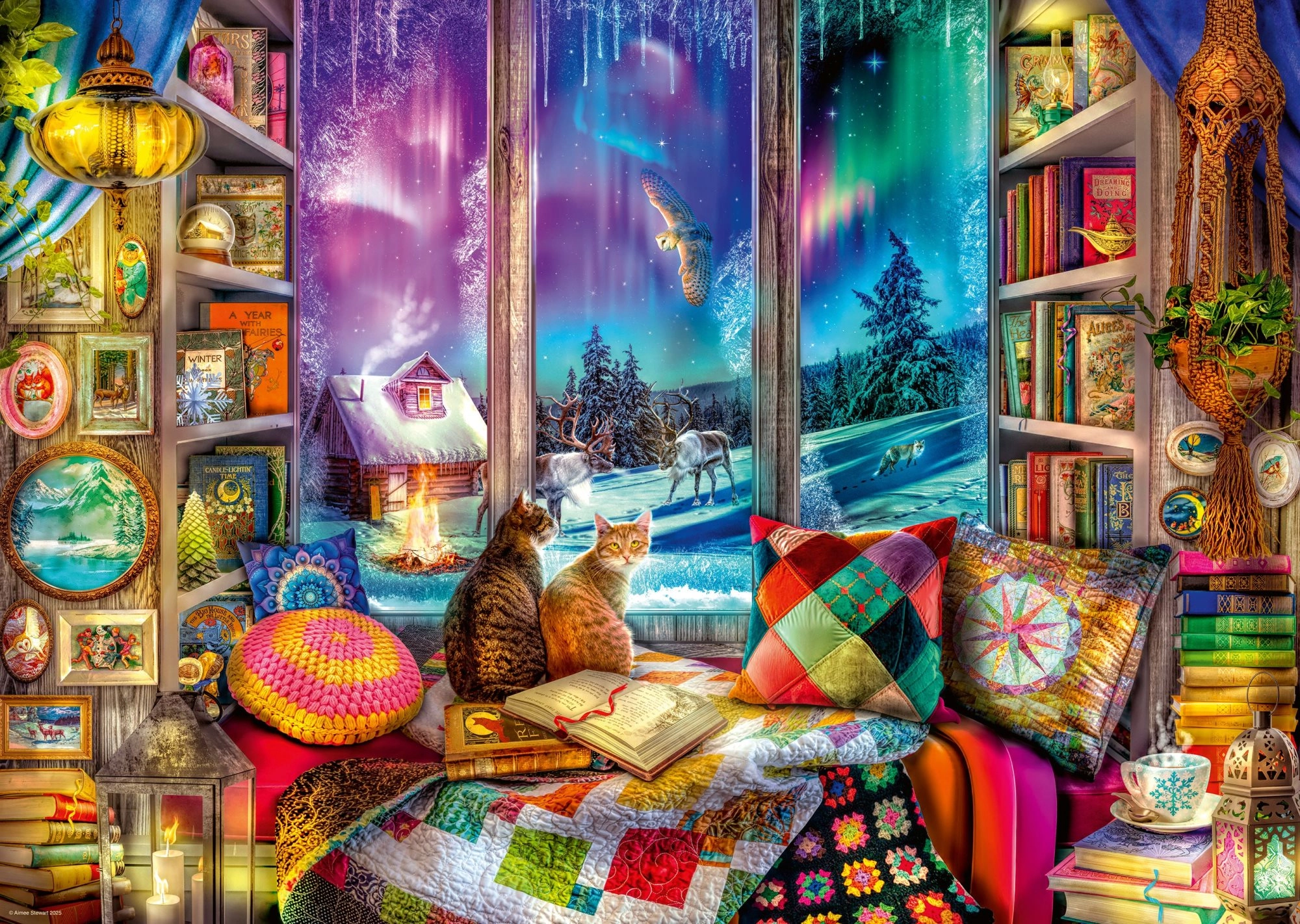 Ravensburger puzzle Únik do magického světa 1000 dílků