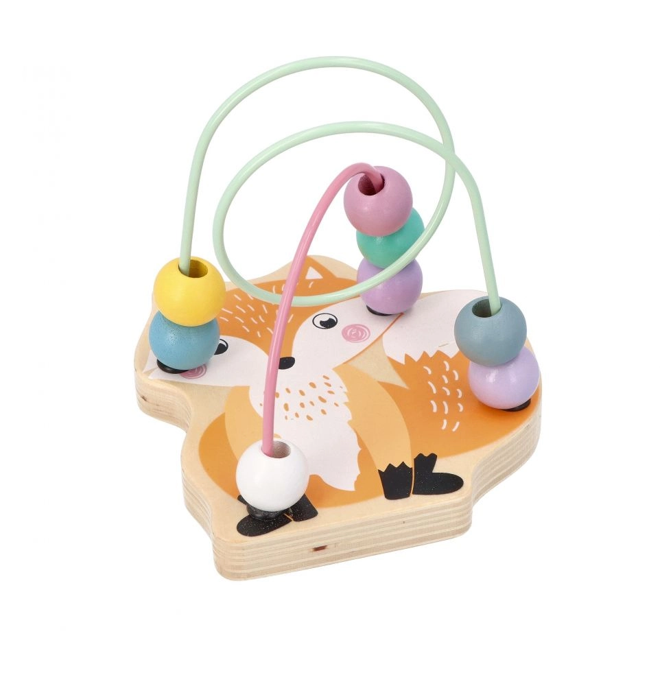 Adam Toys edukační labyrint Liška oranžový