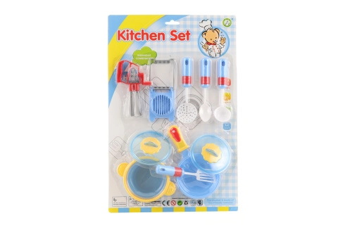 Sada plastového nádobí pro děti