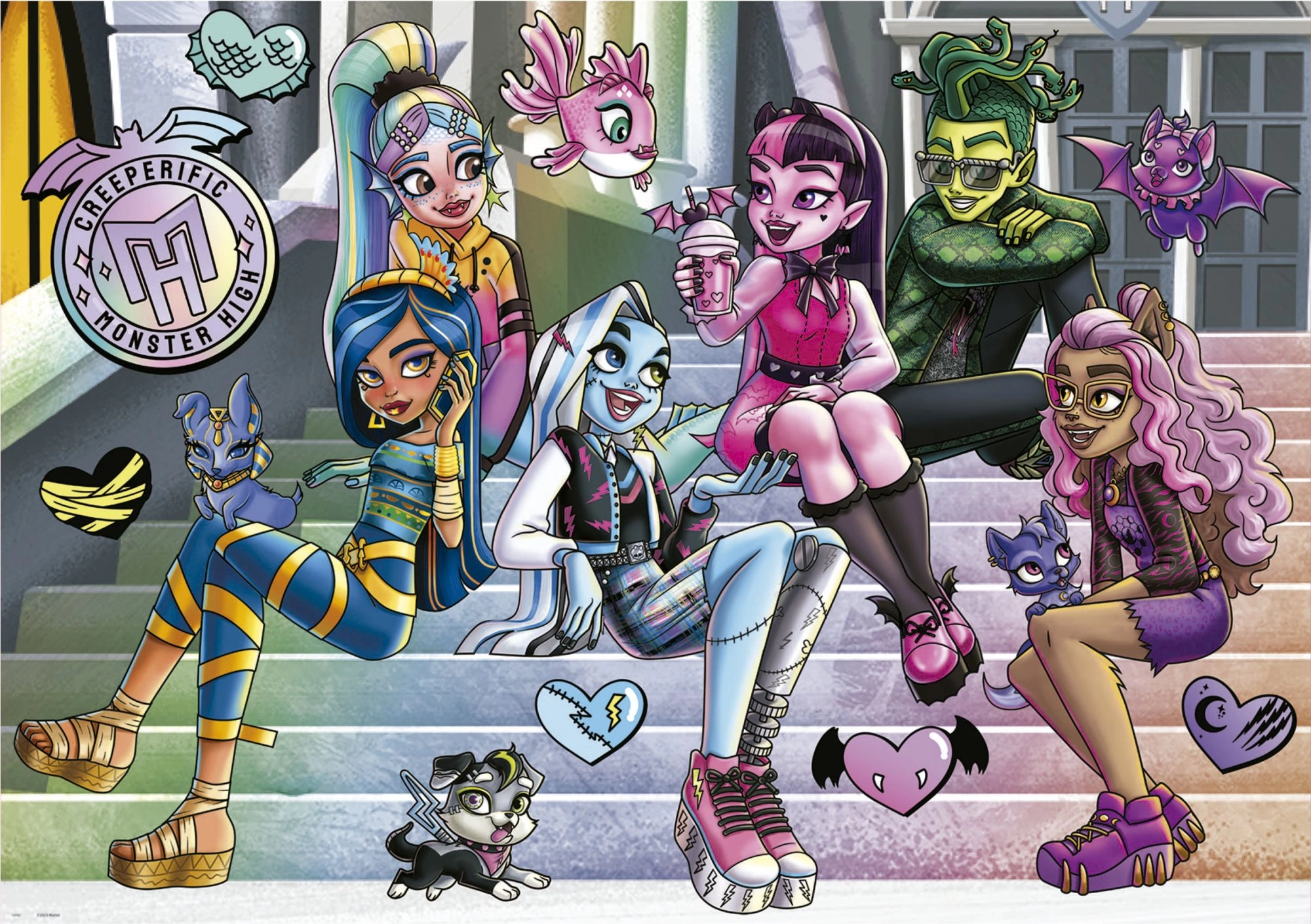 EDUCA Puzzle Monster High 1000 dílků