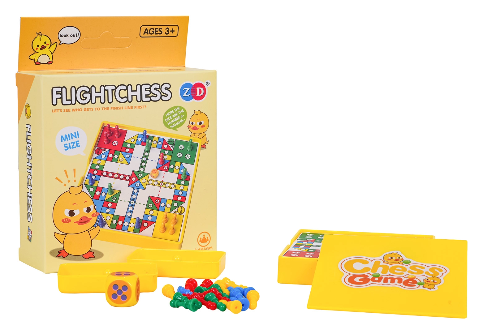 Cestovní stolní hra Ludo mini – kachna