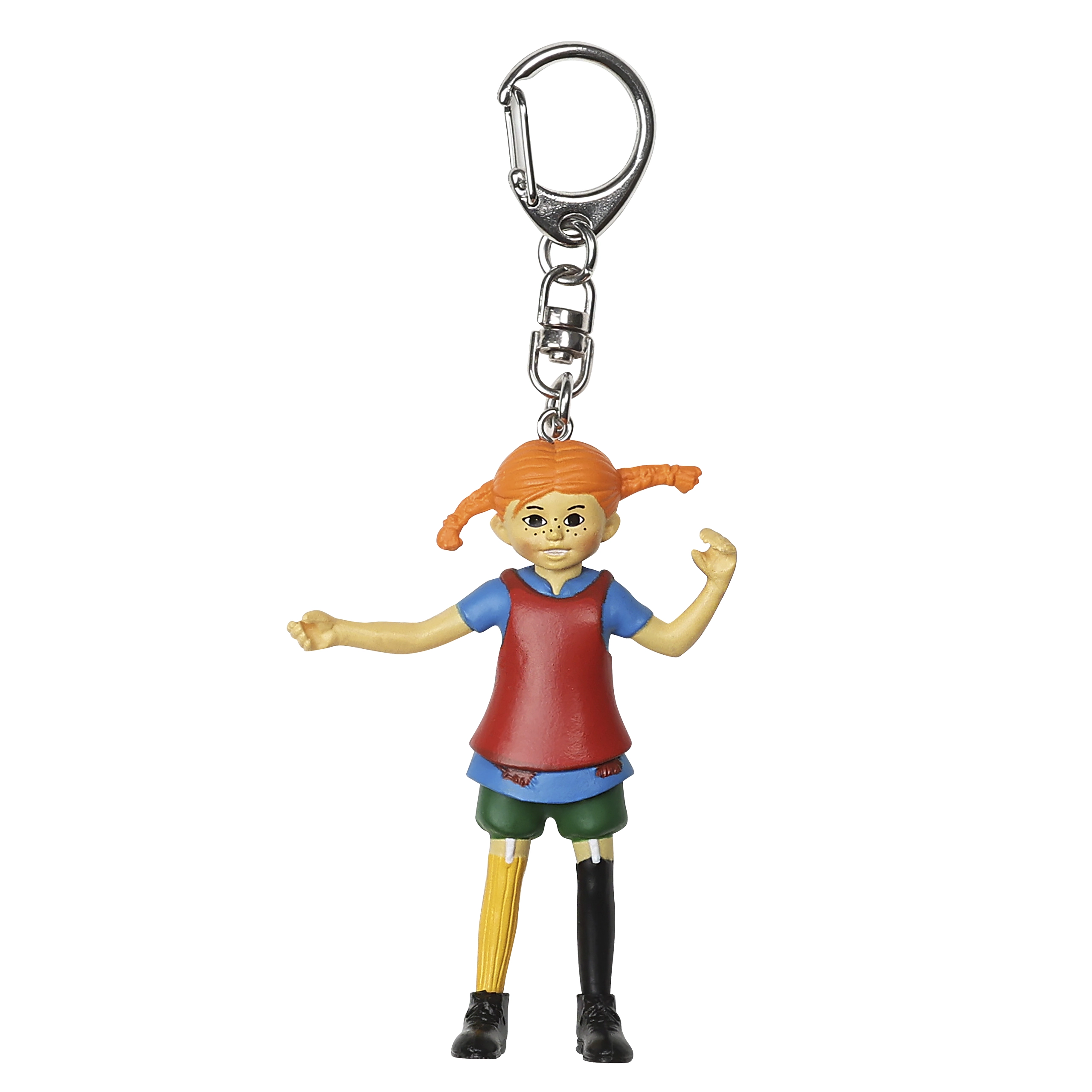 Pippi – přívěsek na klíče s figurkou Pippi Dlouhé punčochy