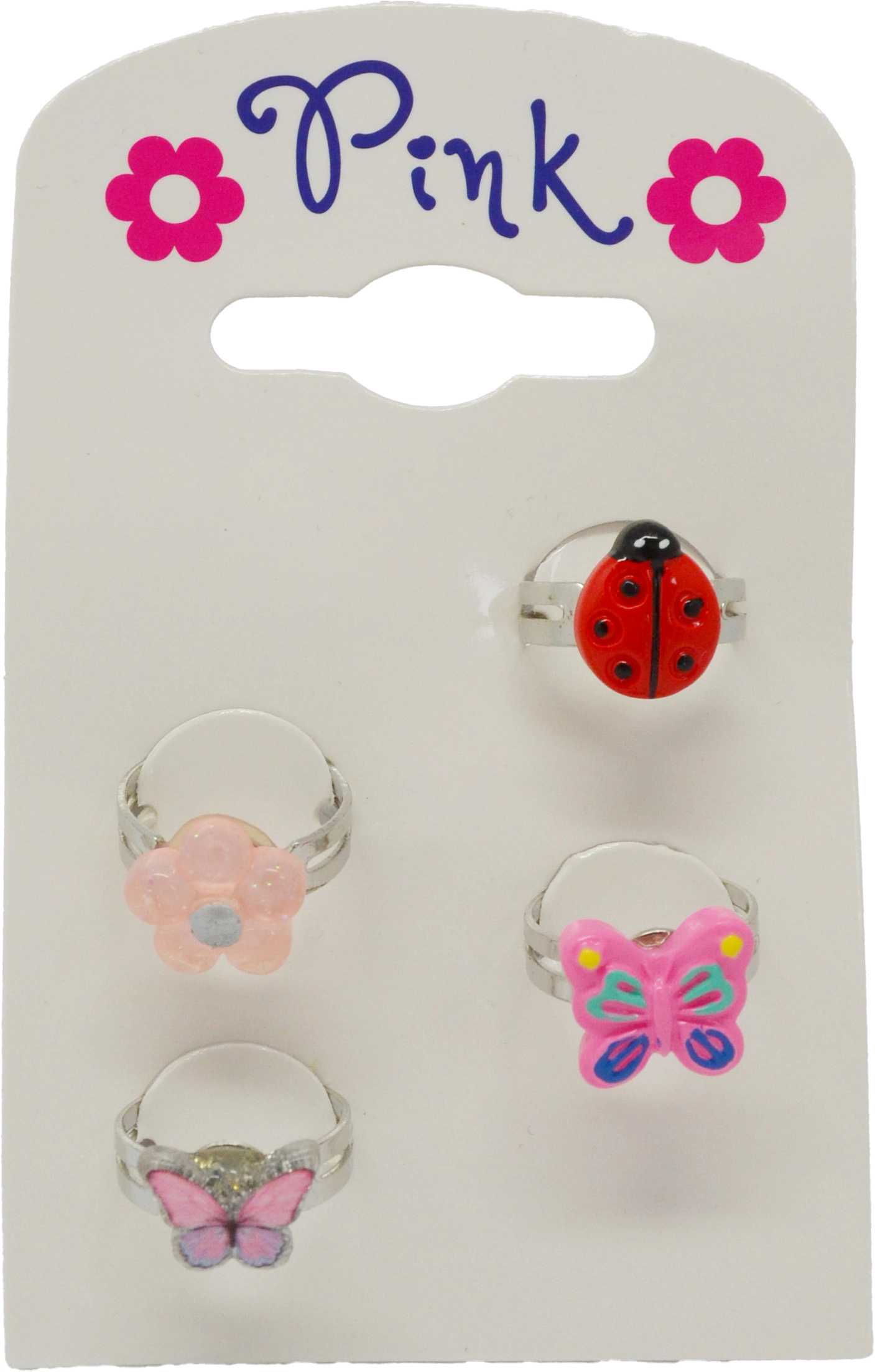 Sada dětských prstýnků Louka – 4 ks