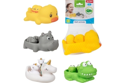 Zvířátka do vany v síťce pro nejmenší