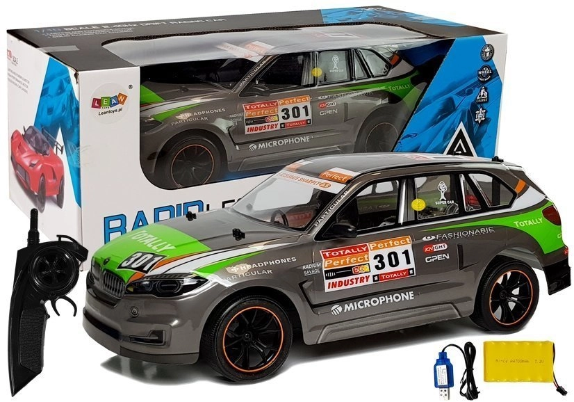 Dálkově ovládané auto 1:10 2.4G Grey