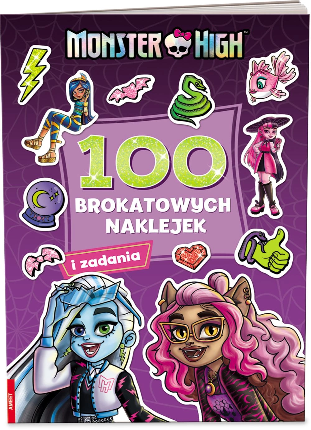 Monster High – 100 třpytivých samolepek
