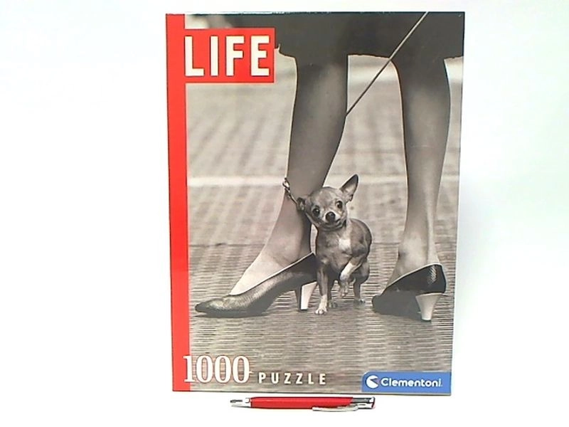 Clementoni puzzle Life 2021 Chihuahua 1000 dílků