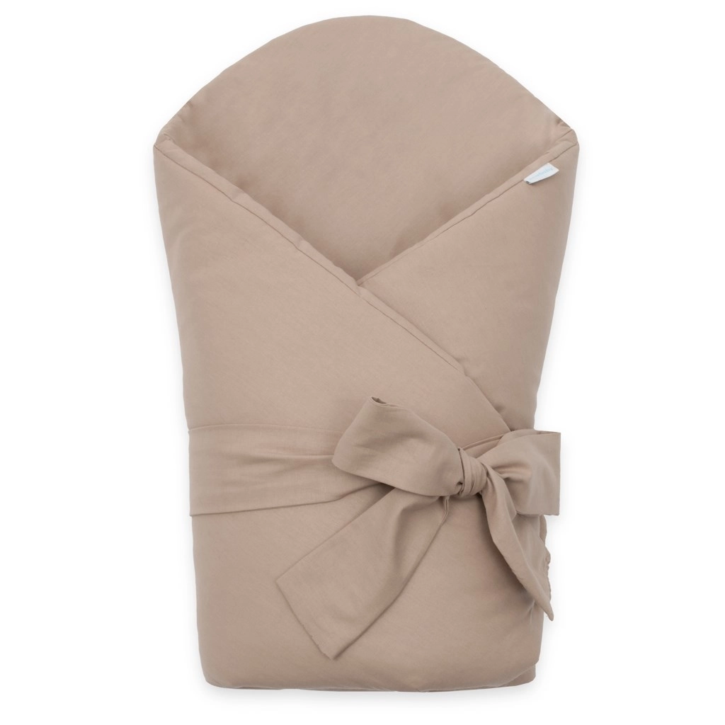 Dětská zavinovačka NEW BABY 80 × 80 cm cappuccino