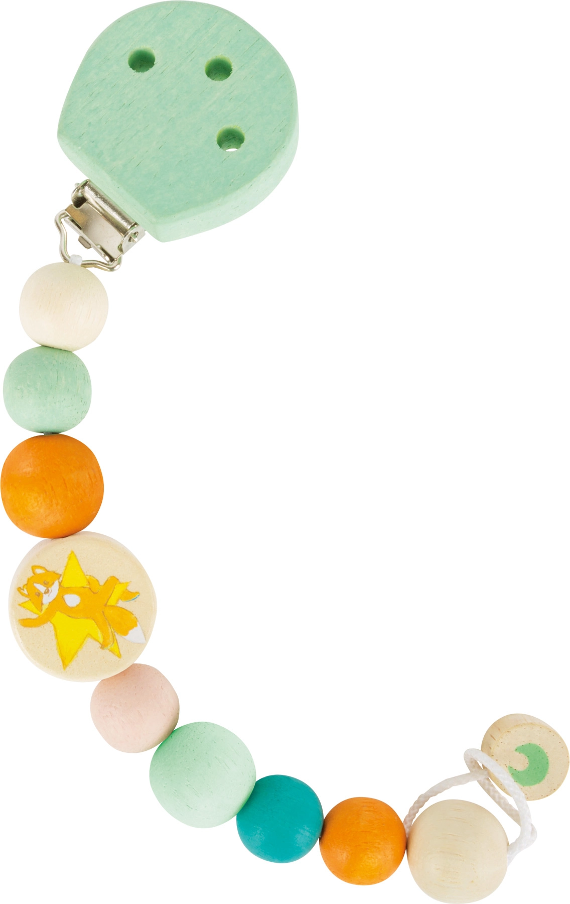 small foot Dřevěný klips na dudlík Lex