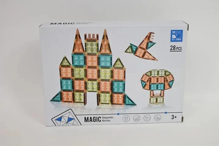 Magnetická stavebnice 28 dílků