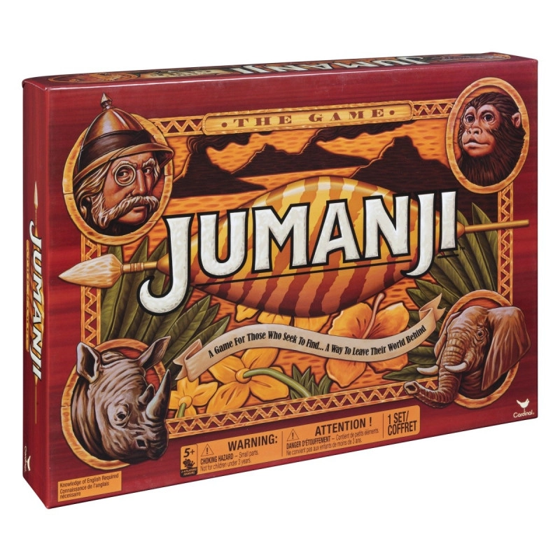 Jumanji stolní hra – dřevěná edice Spin Master