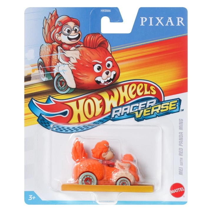 Mattel HW RacerVerse Pixar MEI WITH RED PANDA MING HKB94