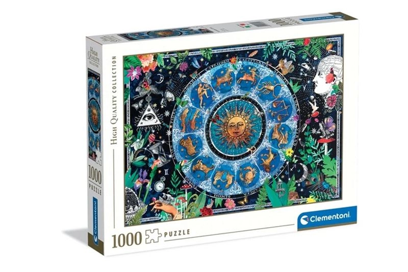 Puzzle Clementoni astrologická mapa 1000 dílků HQ