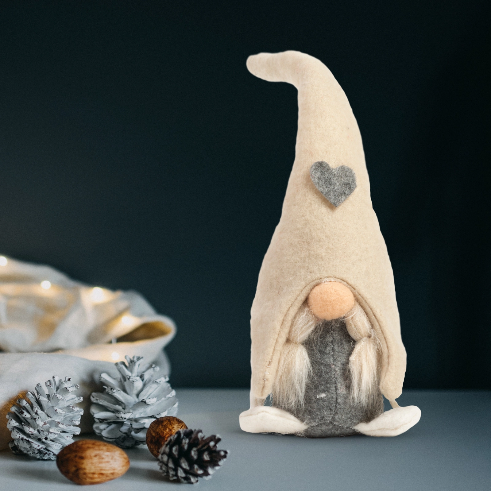 Vánoční skandinávský trpaslík, 28 cm - 1 kus