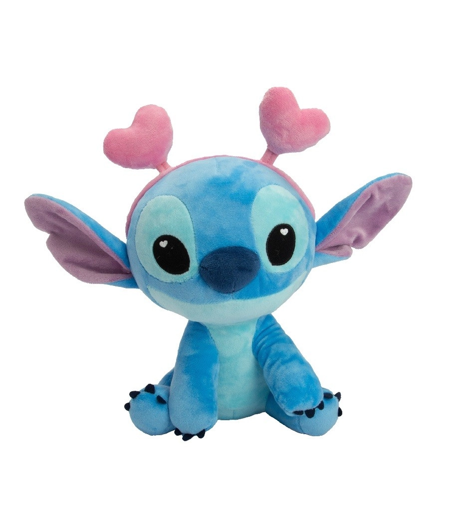 Plyšový Disney Stitch s čelenkou 25 cm