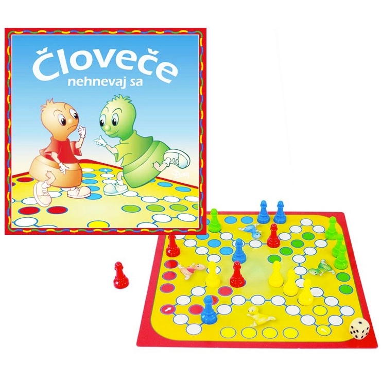 člověče, nezlob se – společenská hra pro 2–4 hráče