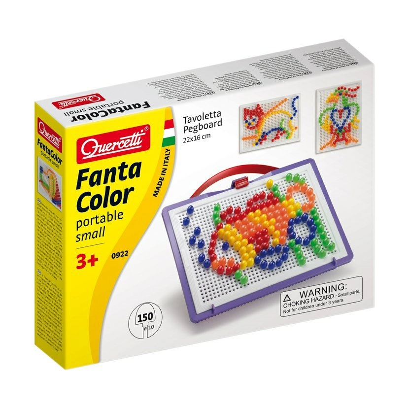Levně Quercetti FantaColor Portable 10 mm 150 ks 0922 rybka