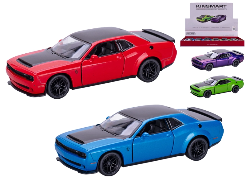 Kovový model auta Dodge Challenger SRT 170 1:40 Kinsmart