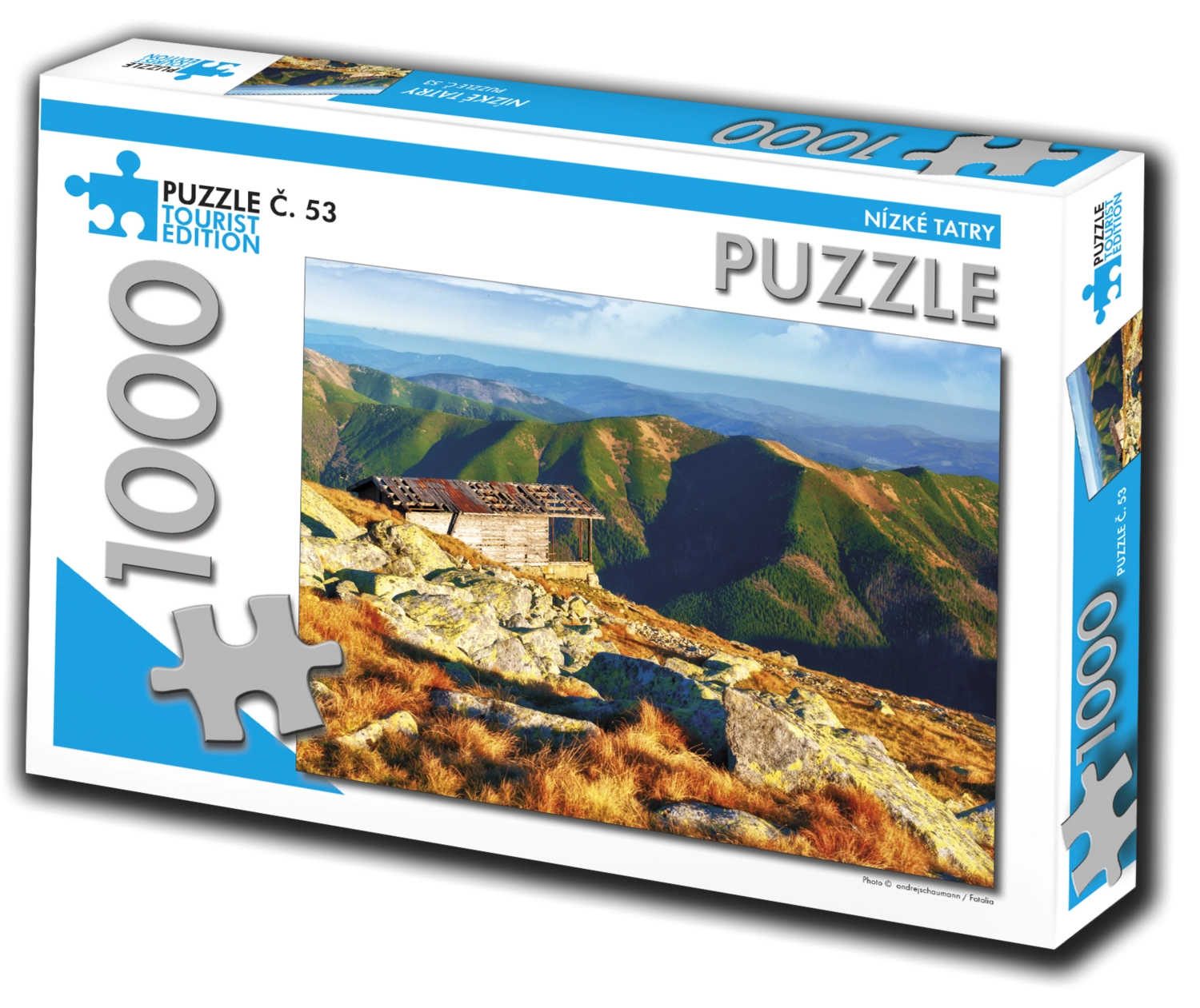 Puzzle turistická edice Nízké Tatry 1000 dílků